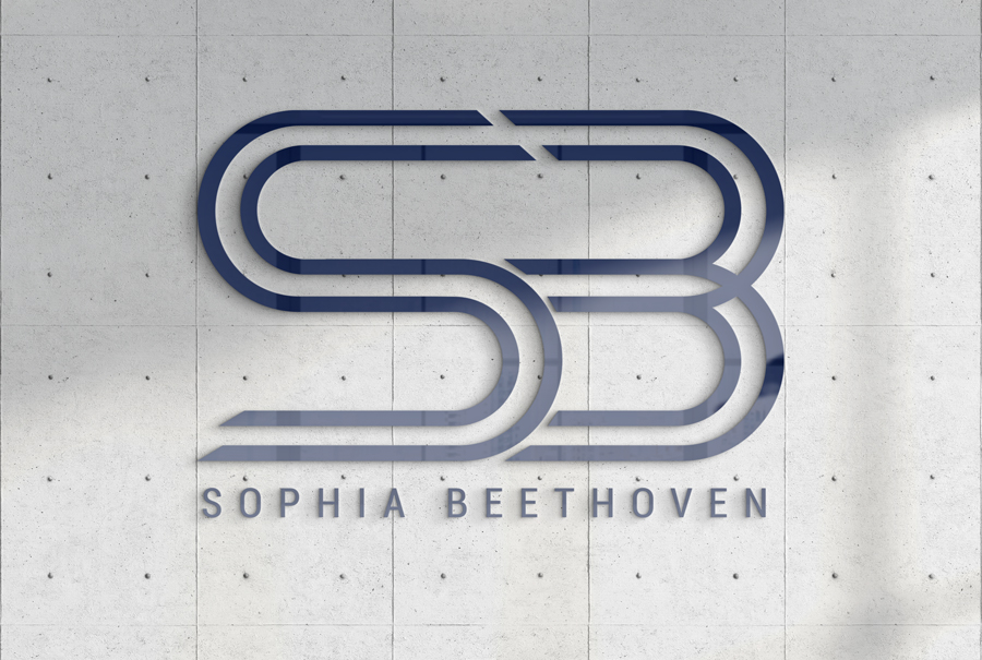 nael cavaglia - Sophia Beethoven - logotype